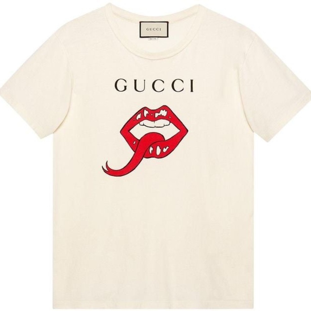 Gucci Mouth and Tongue T-Shirt